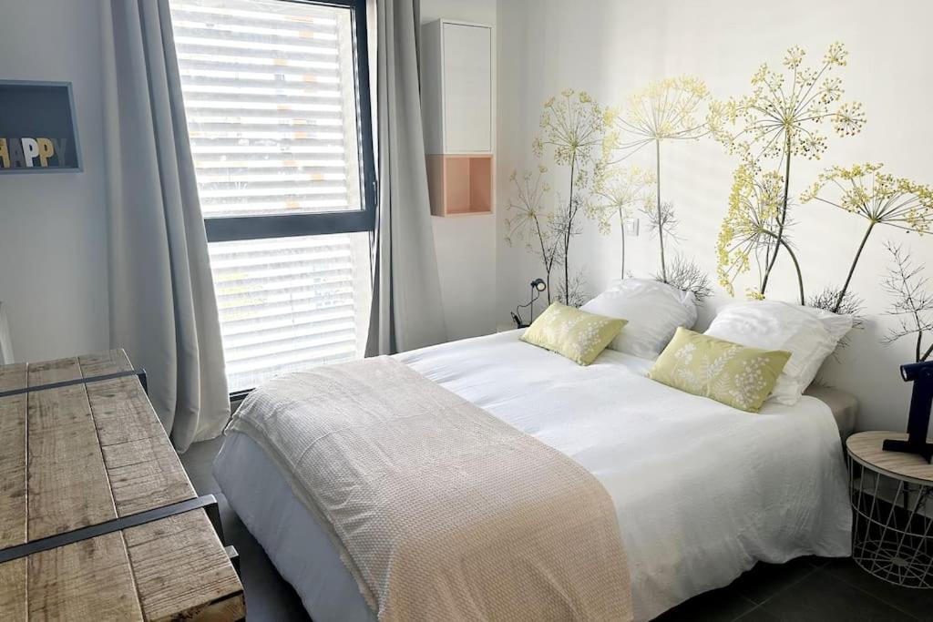 Bel Appart Design 2Ch, Mairie, Pkg, Wifi, Terrasse, Port Marianne 몽펠리에 외부 사진