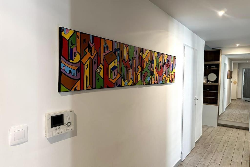 Bel Appart Design 2Ch, Mairie, Pkg, Wifi, Terrasse, Port Marianne 몽펠리에 외부 사진